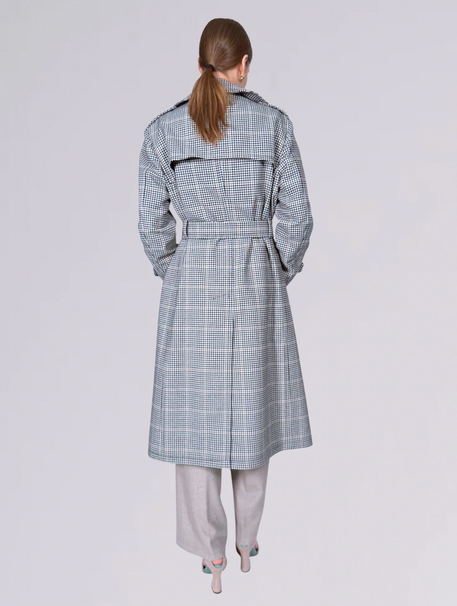 Trench BONNY/SPIED DE POULE MULTI Tagliatore