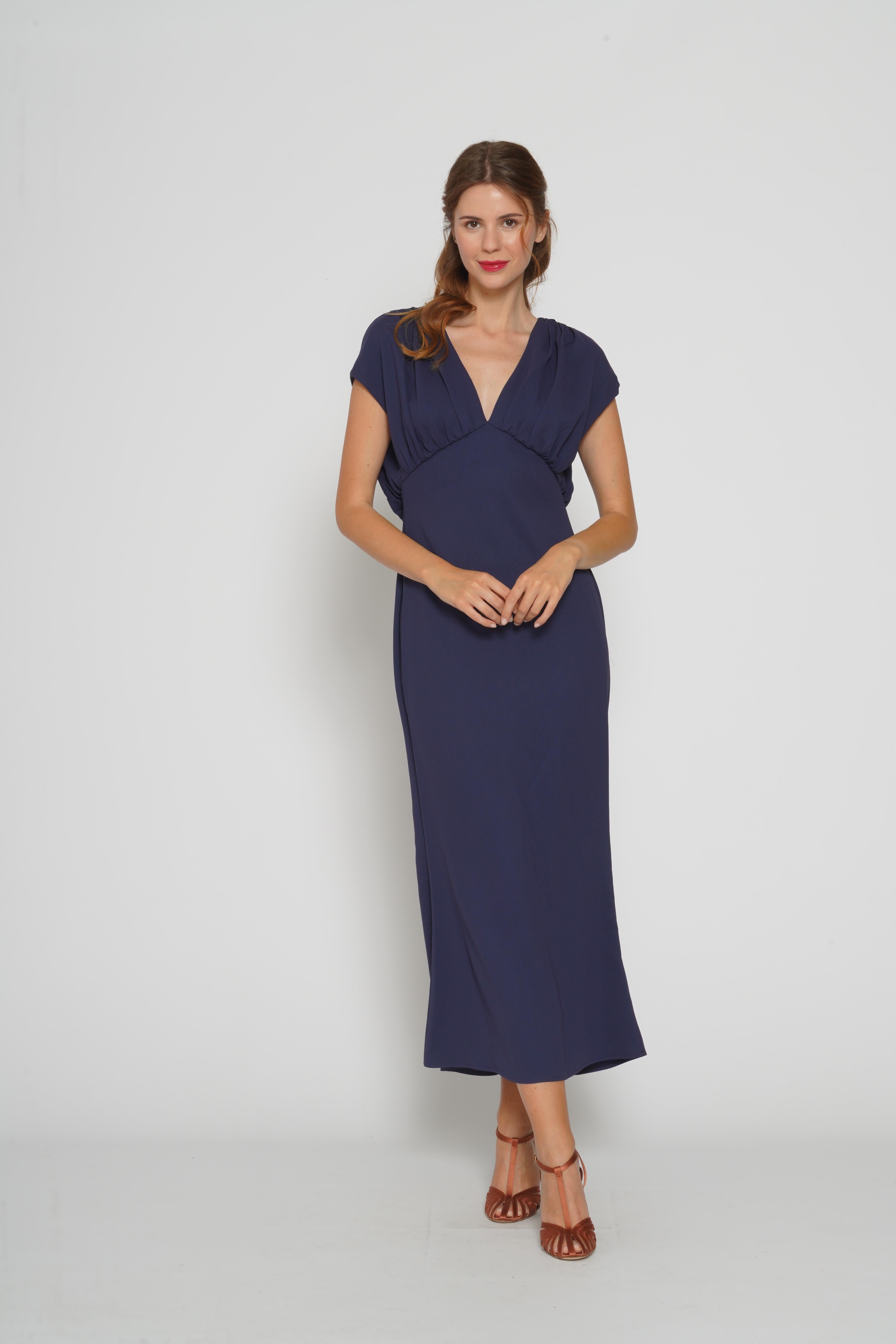 Abito elegante blu 