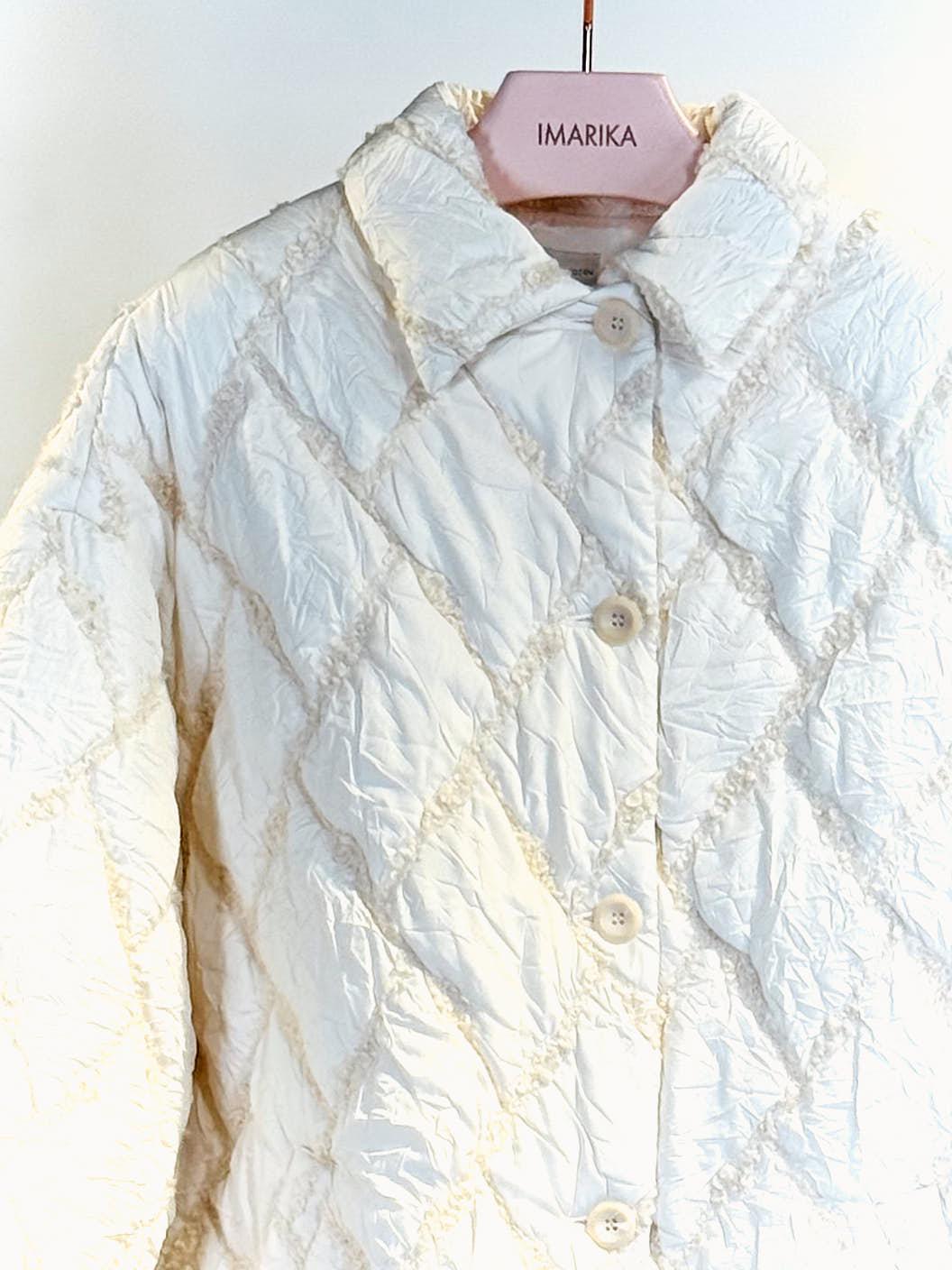 Piumino bianco DEVA 25188PANNA FRIDA ZAZOU