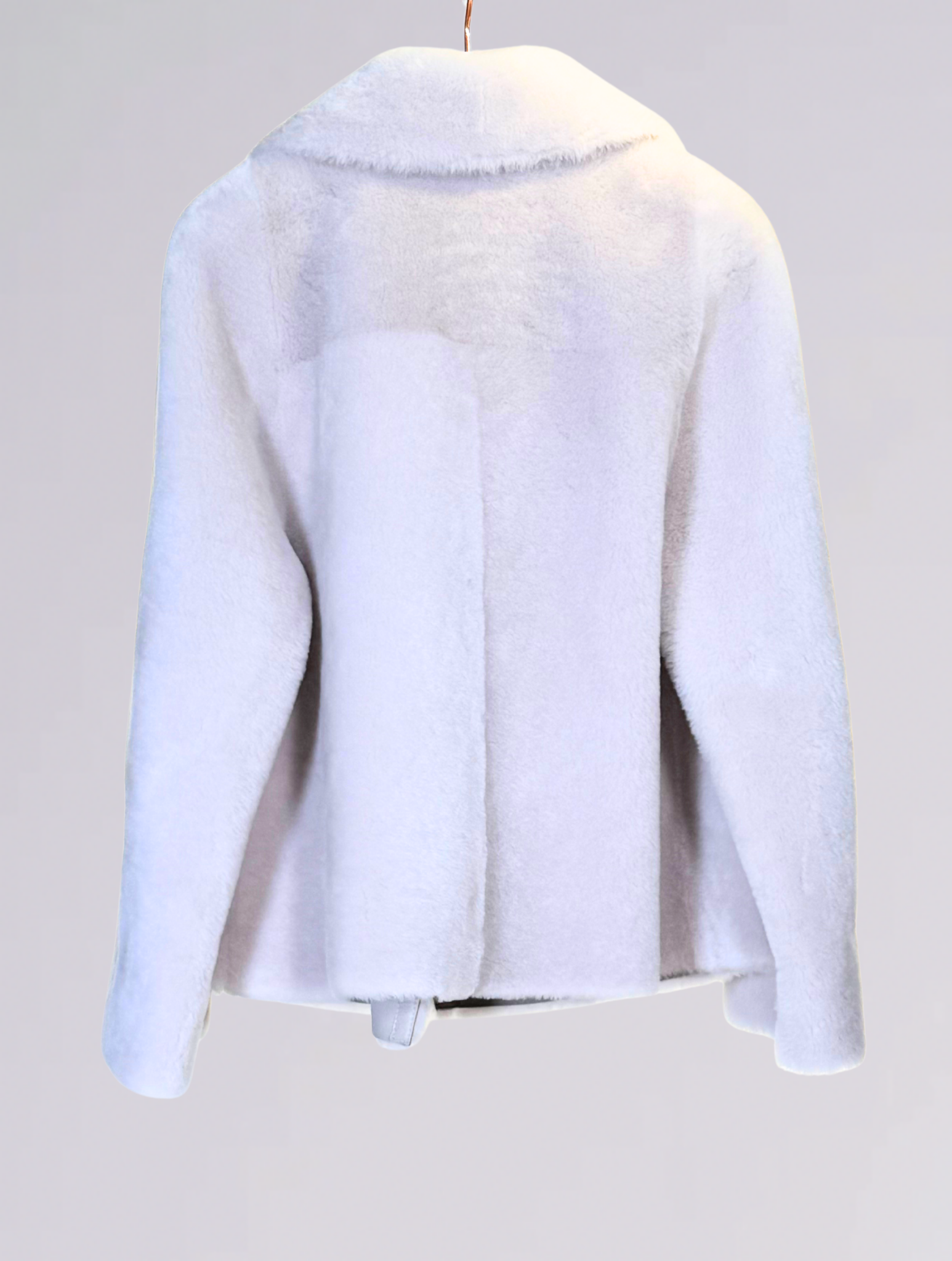 Chiodo in pelle K14720CHIODO BIANCO DESA