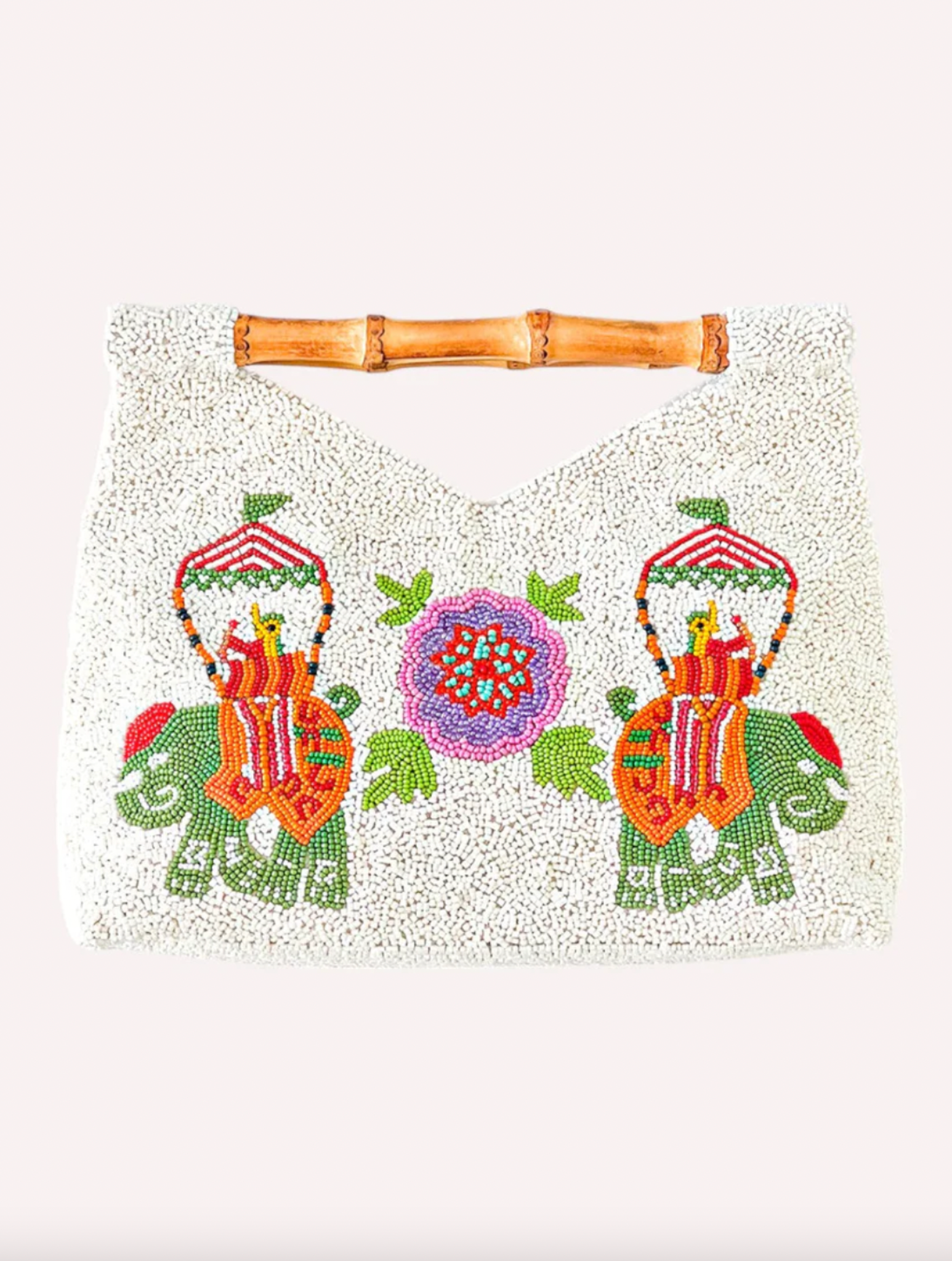 Borsa bamboo elefante verde 