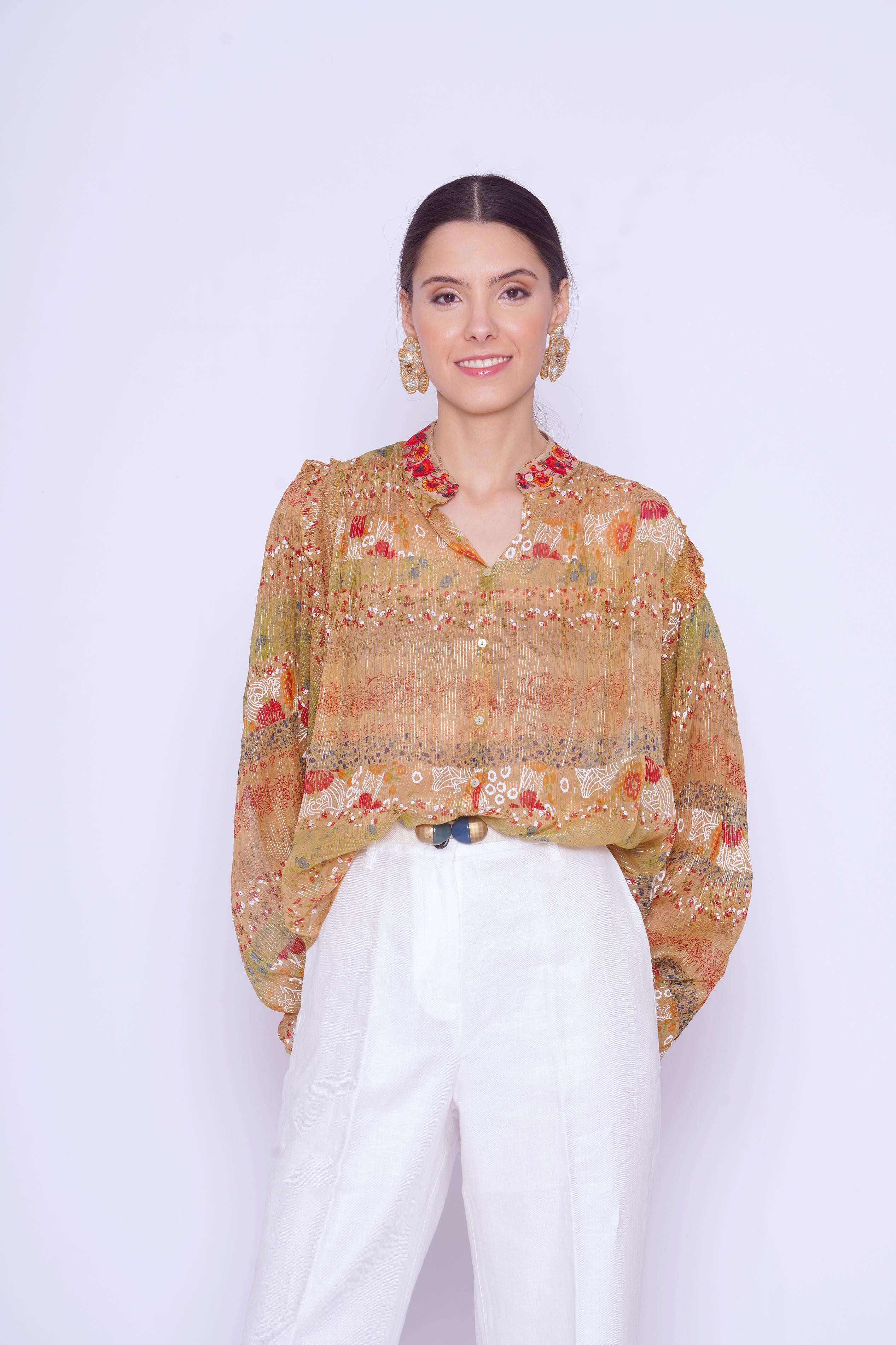 Camicia lurex 