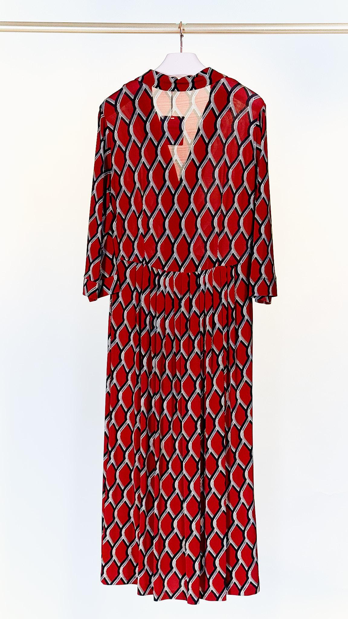 Chemisier in maglia CABALA 1188BURGUNDY MARRONE siyu