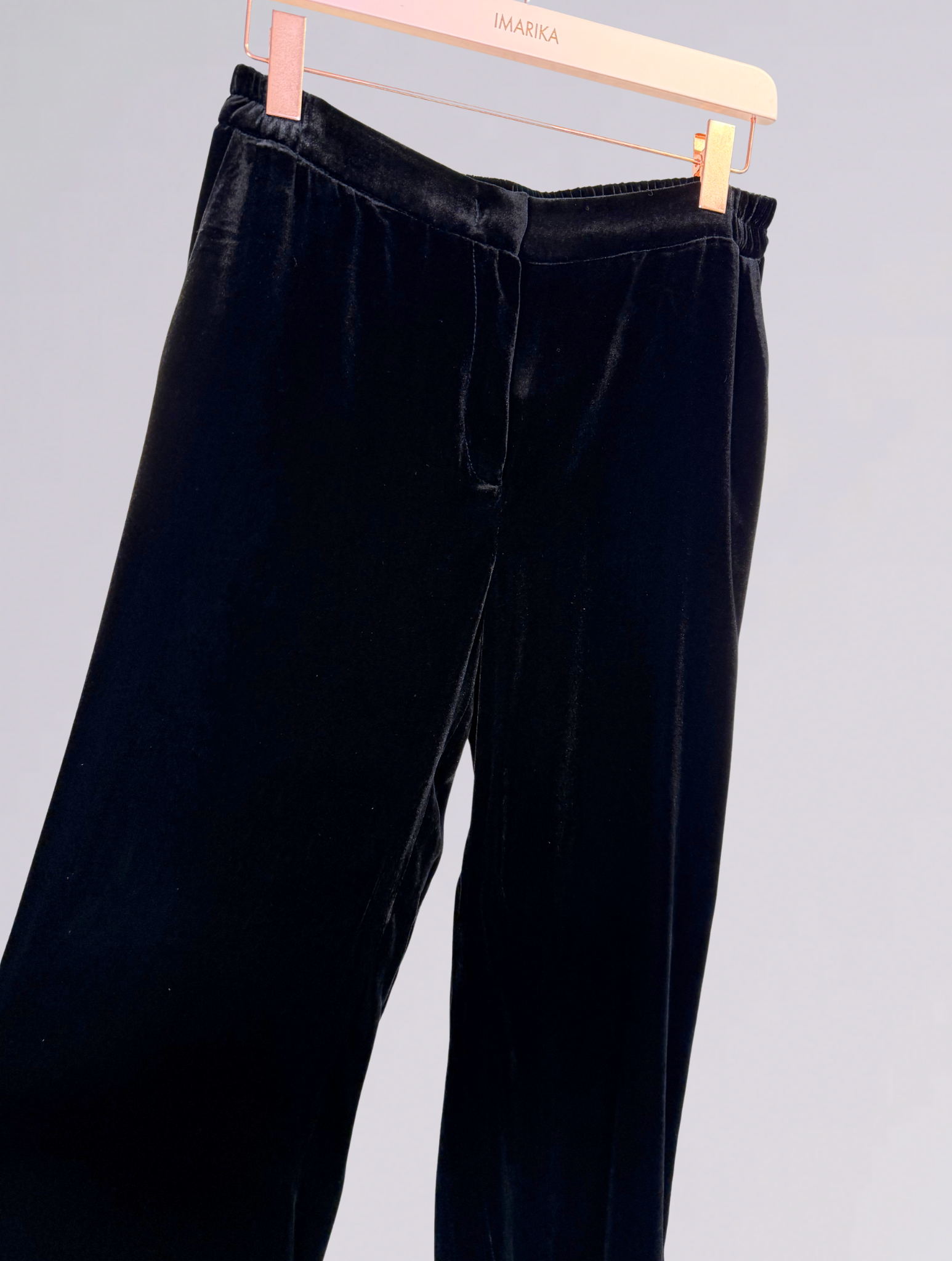 Pantaloni in velluto PN 1900 BIS-VVELLUTO NERO Sartoria 74