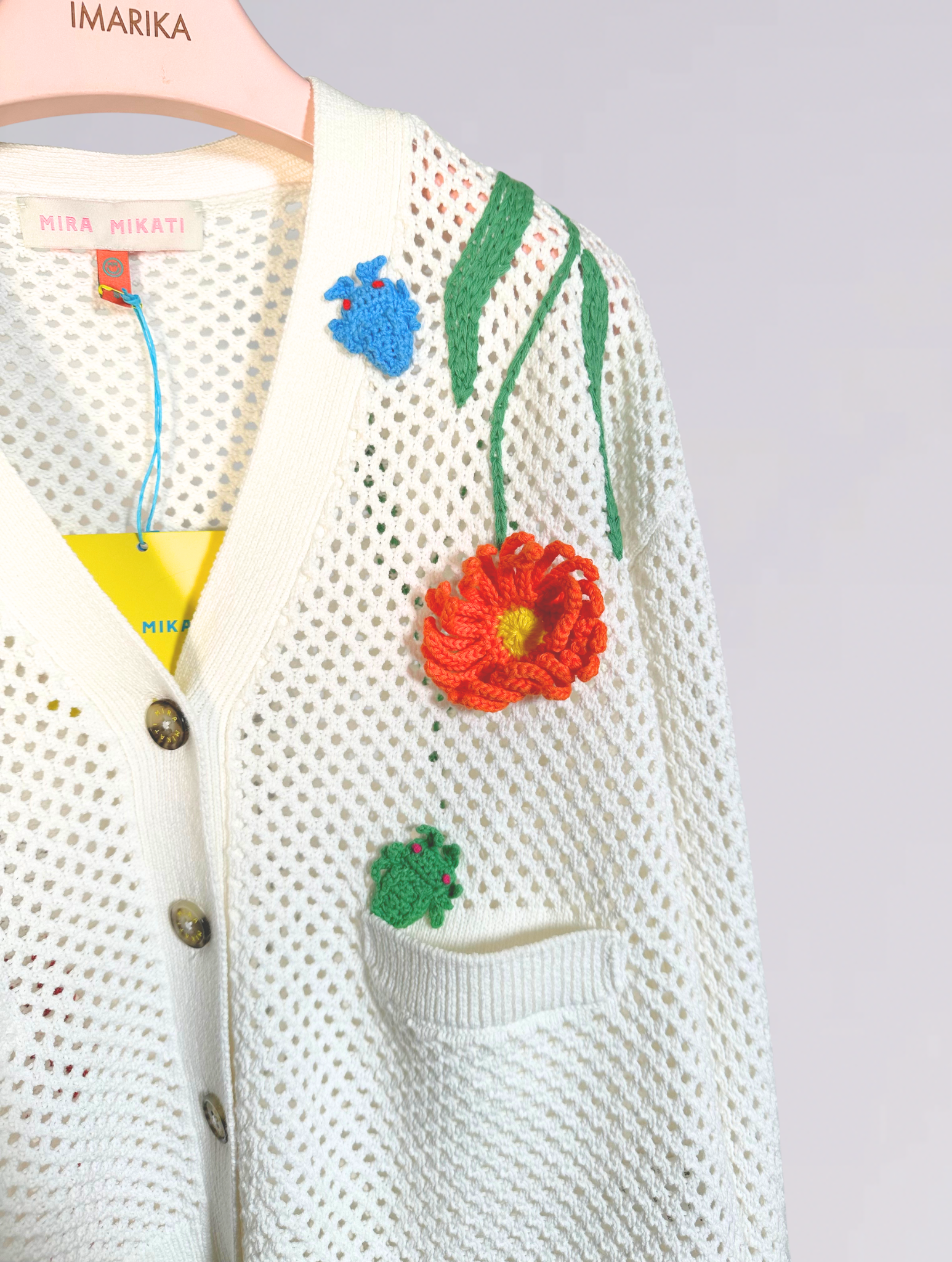 CARDIGAN RICAMATO 