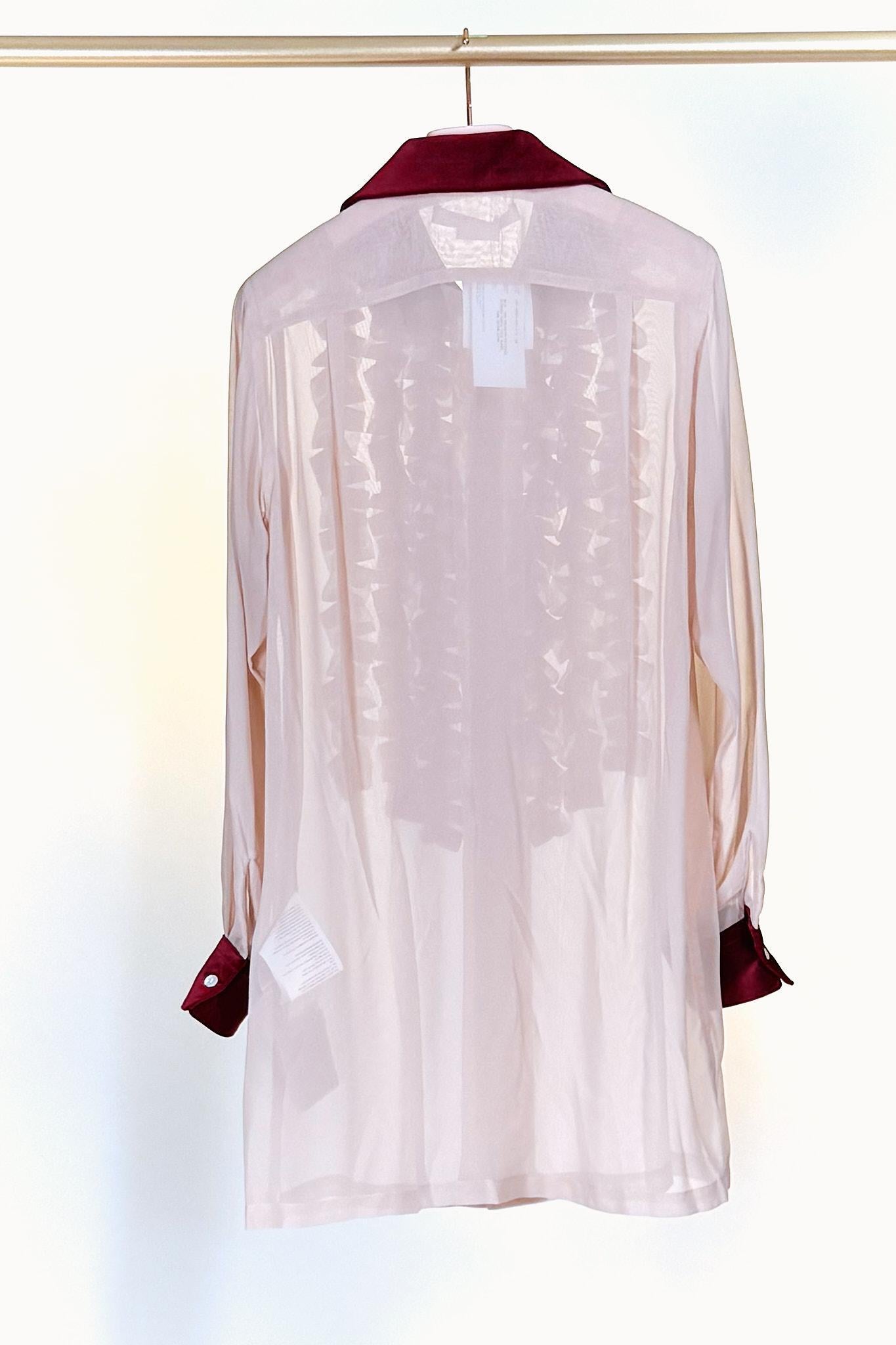 Camicia lunga RP-B007ROUCHES BEIGE Comme des Garcons