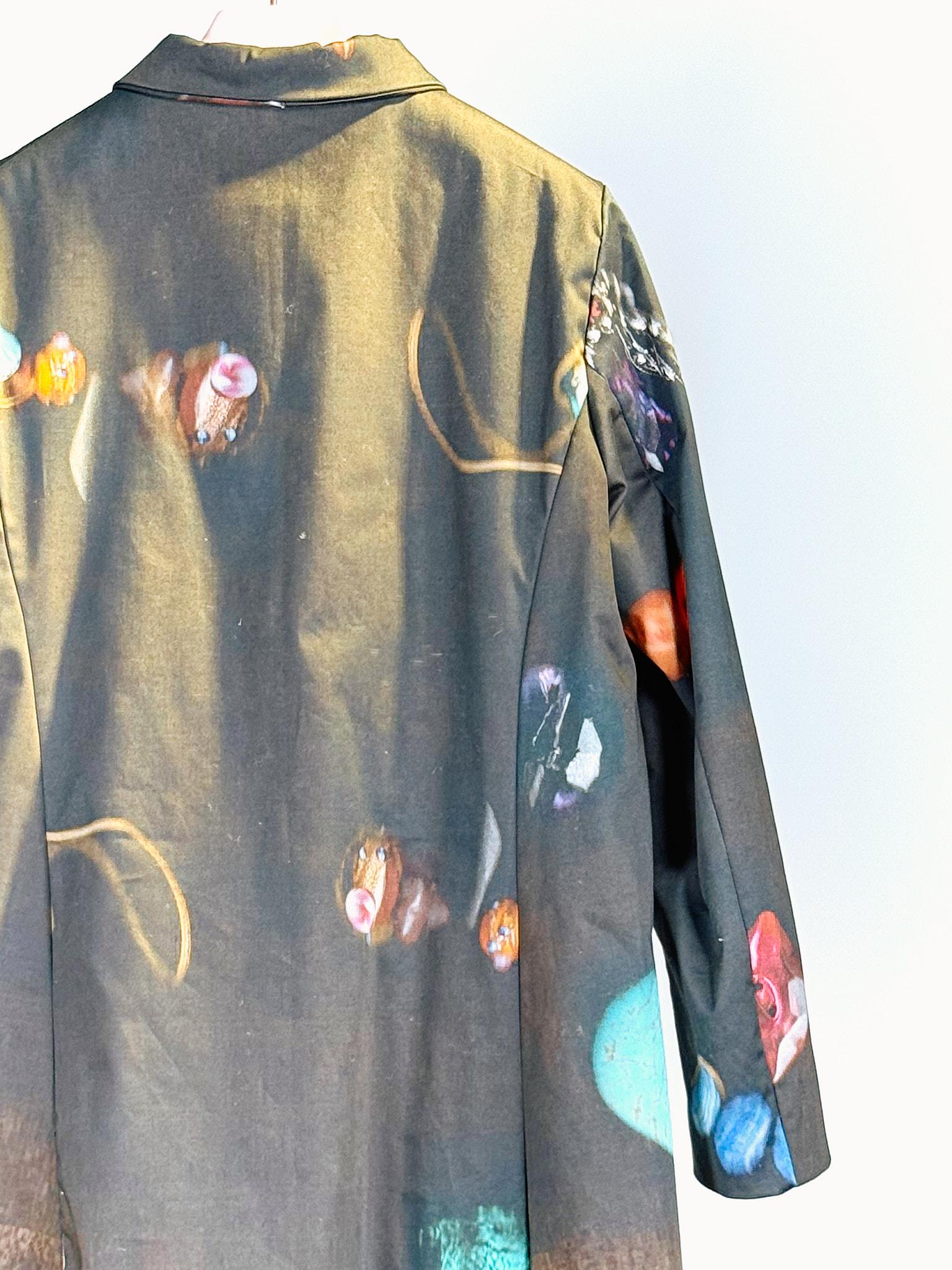 Cappotto imbottito C202GIOIELLI MULTI GRIGIO Colomba leddi