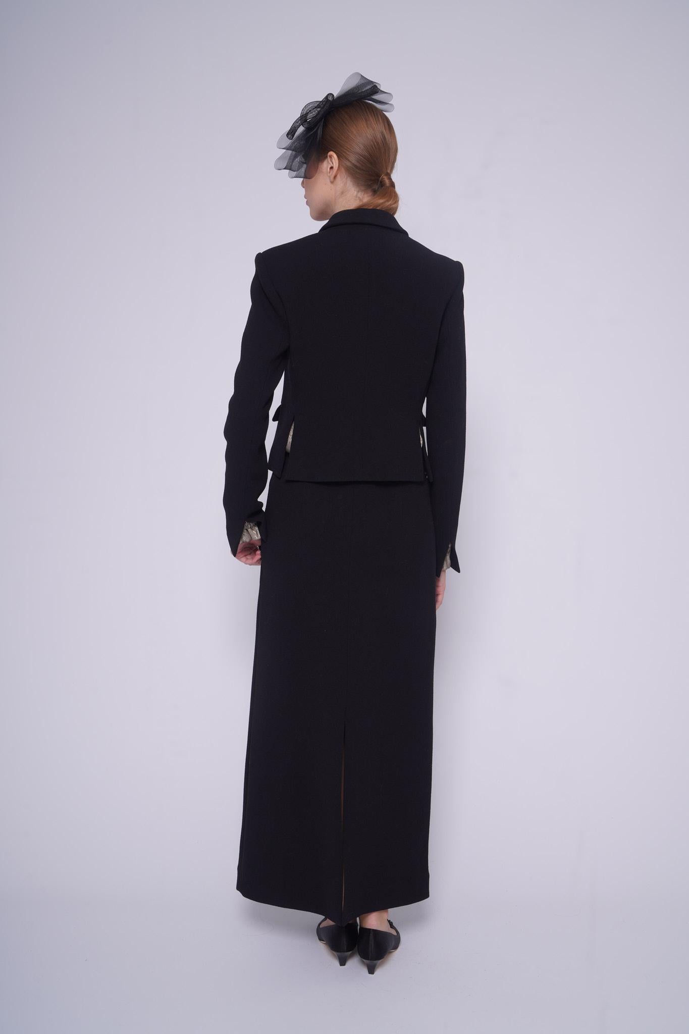 Gonna dritta 52036NERO ODEEH