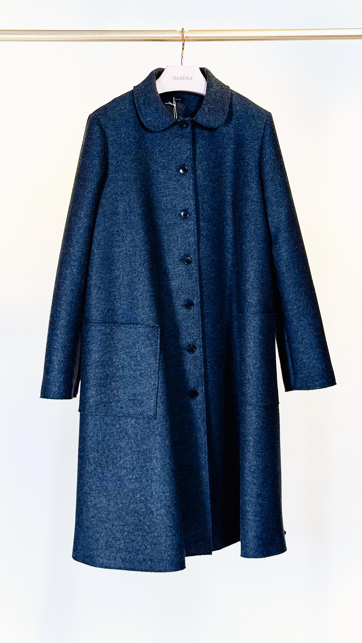 Cappotto midi P1759GRIGIO Apuntob