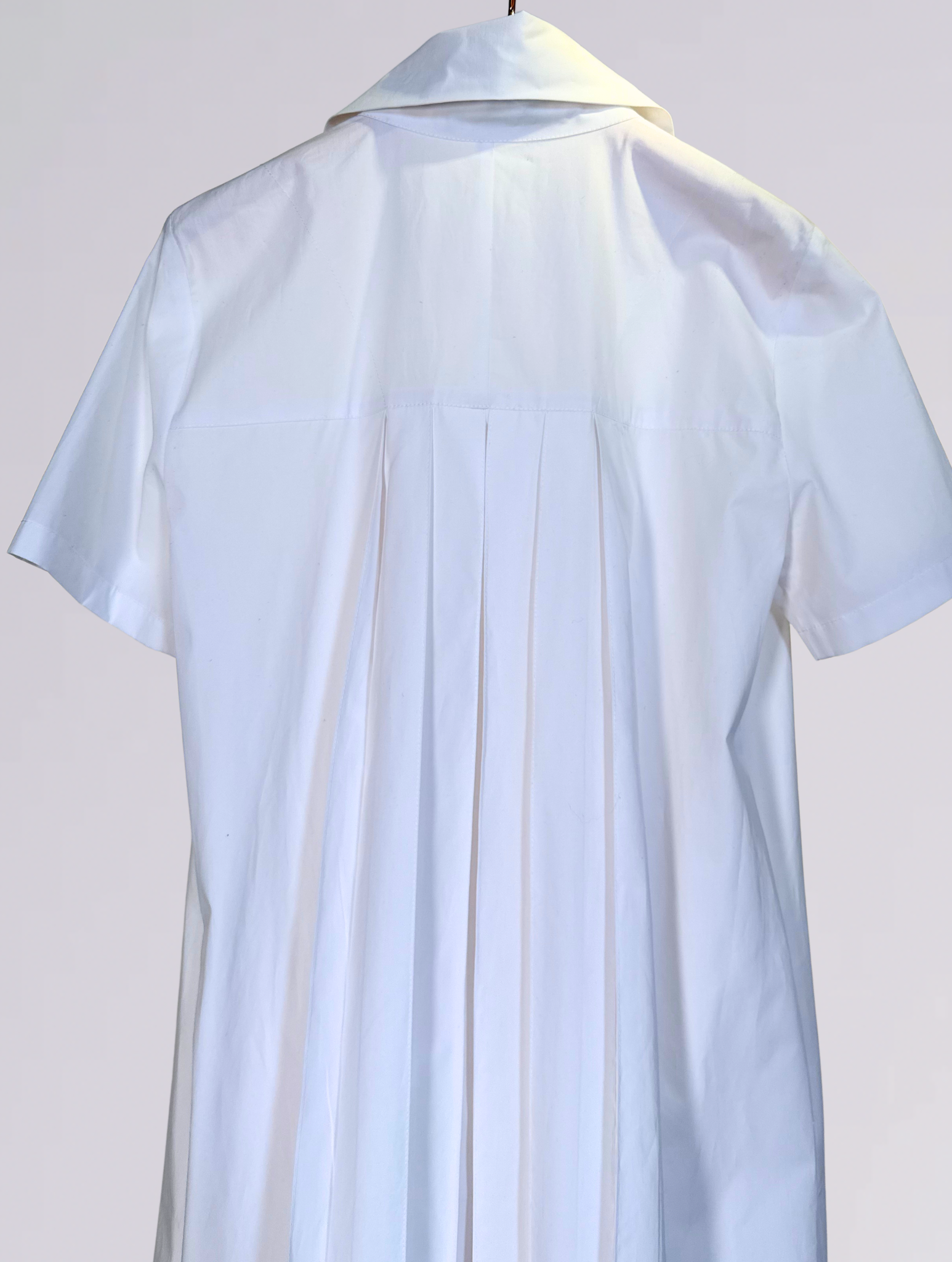 Abito camicia bianco 