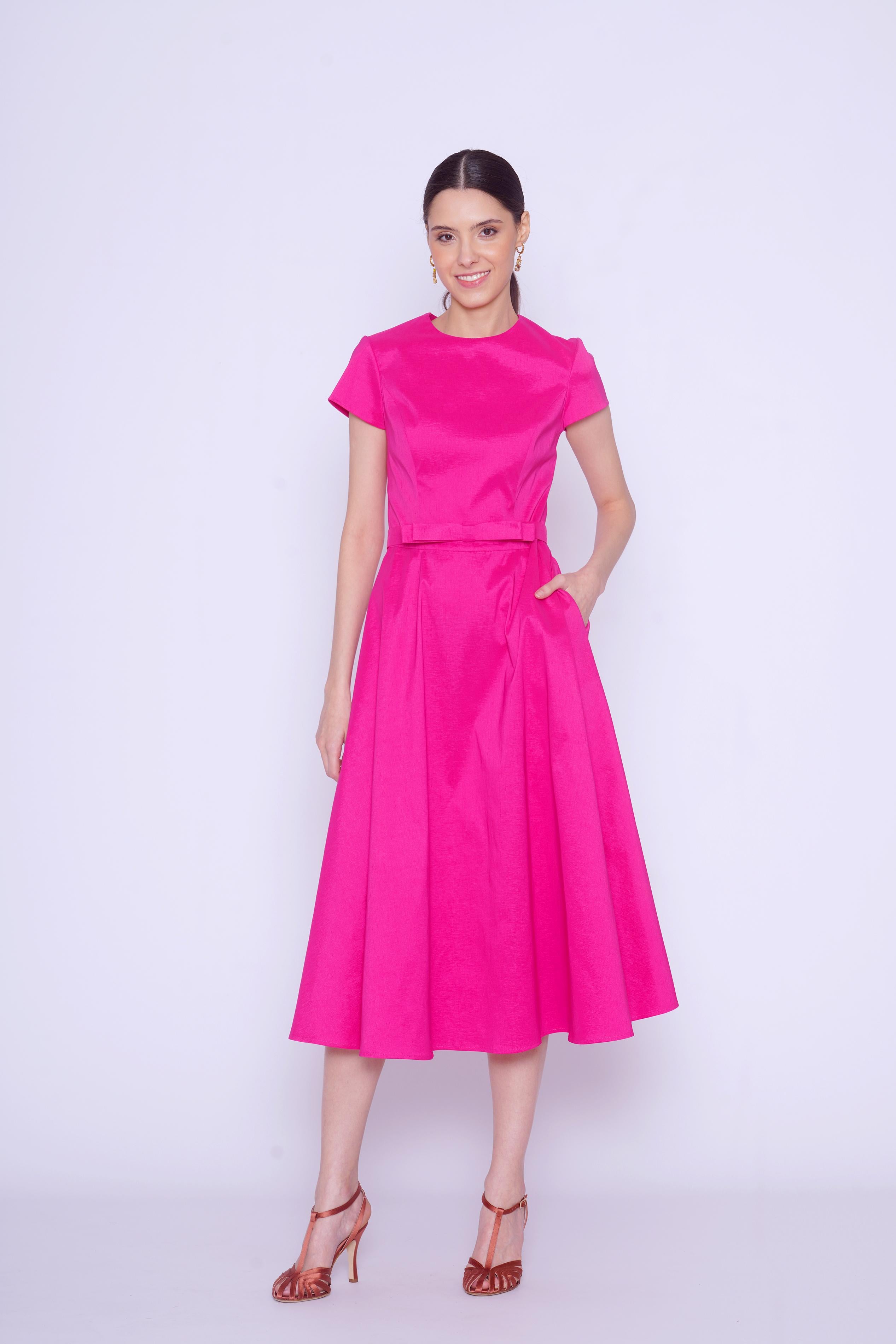 Abito fucsia 