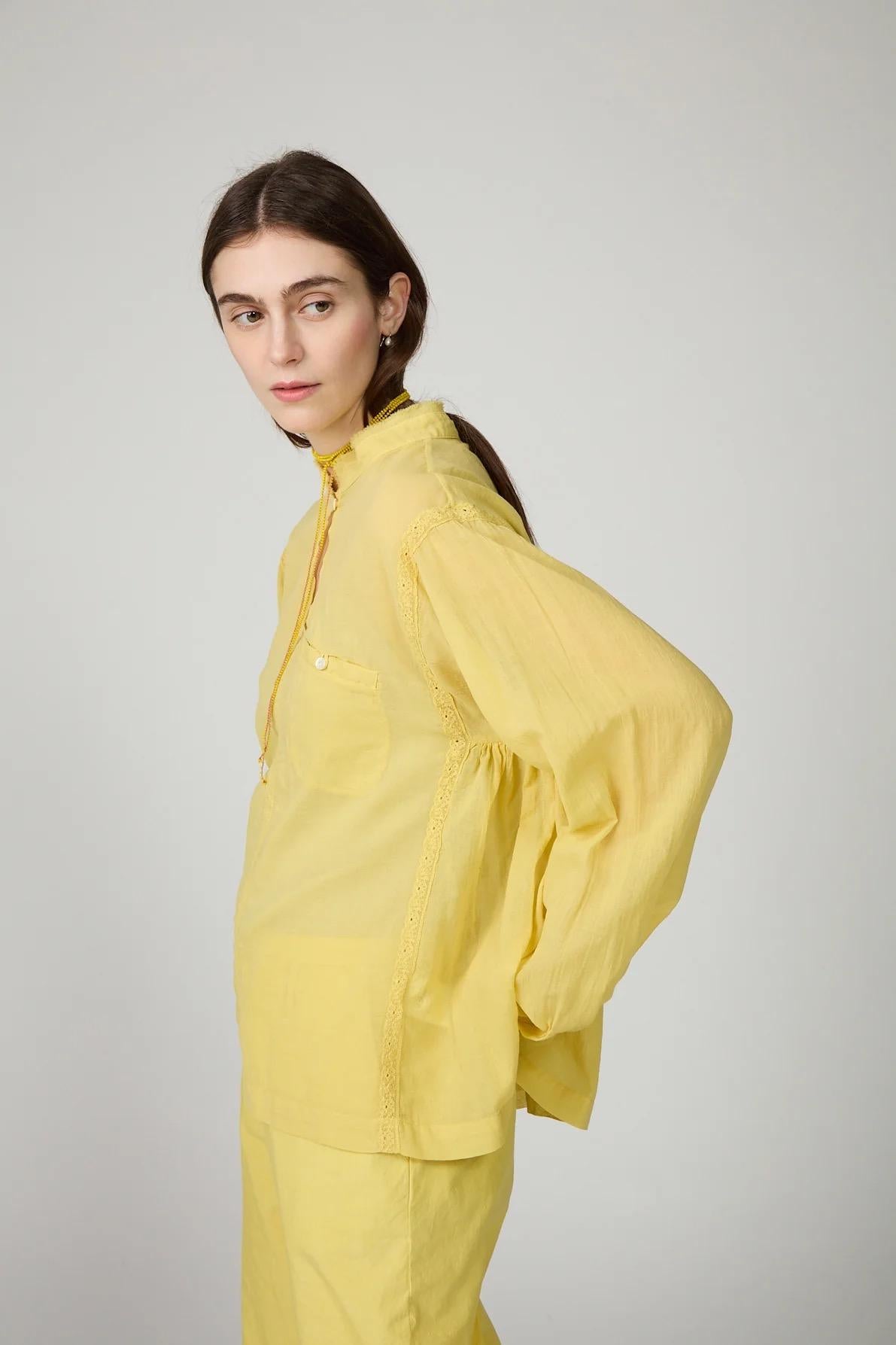 Camicia Petra giallo 