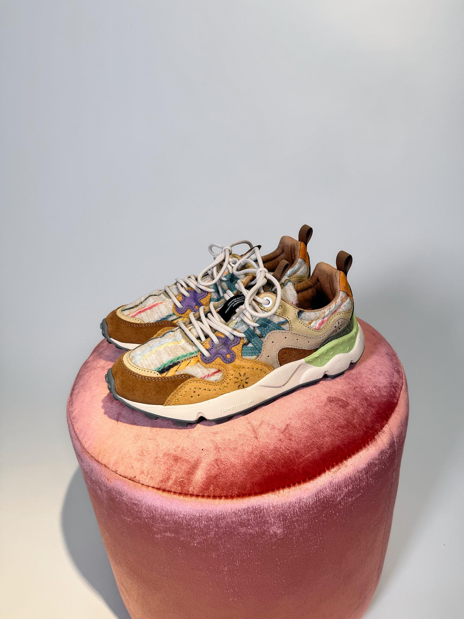 Sneakers multicolore MUD WARMLANABEIGE Flower Mountain