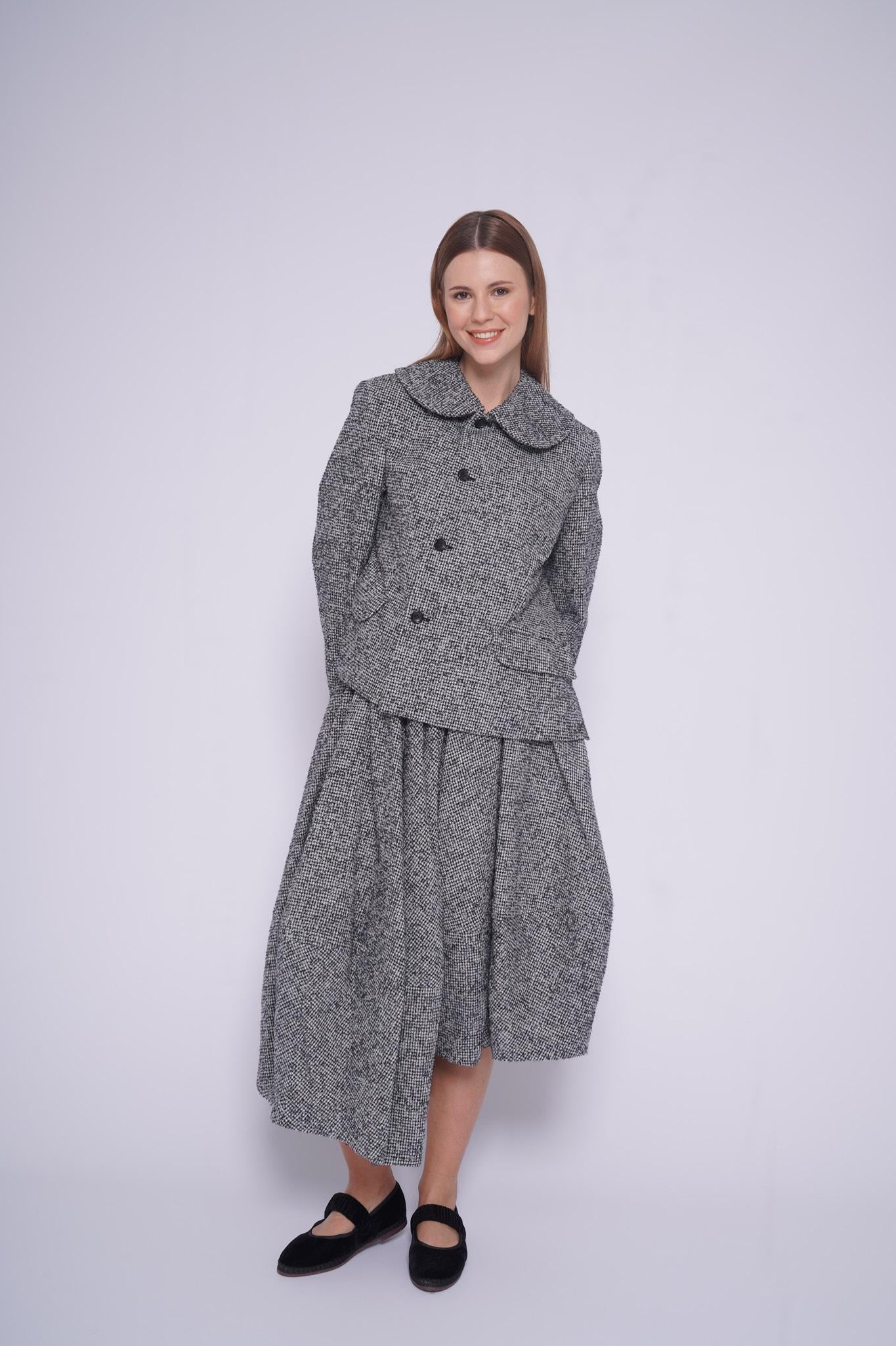 Giacca pied de poule RP-J007PIED DE POULE MULTI Comme des Garcons