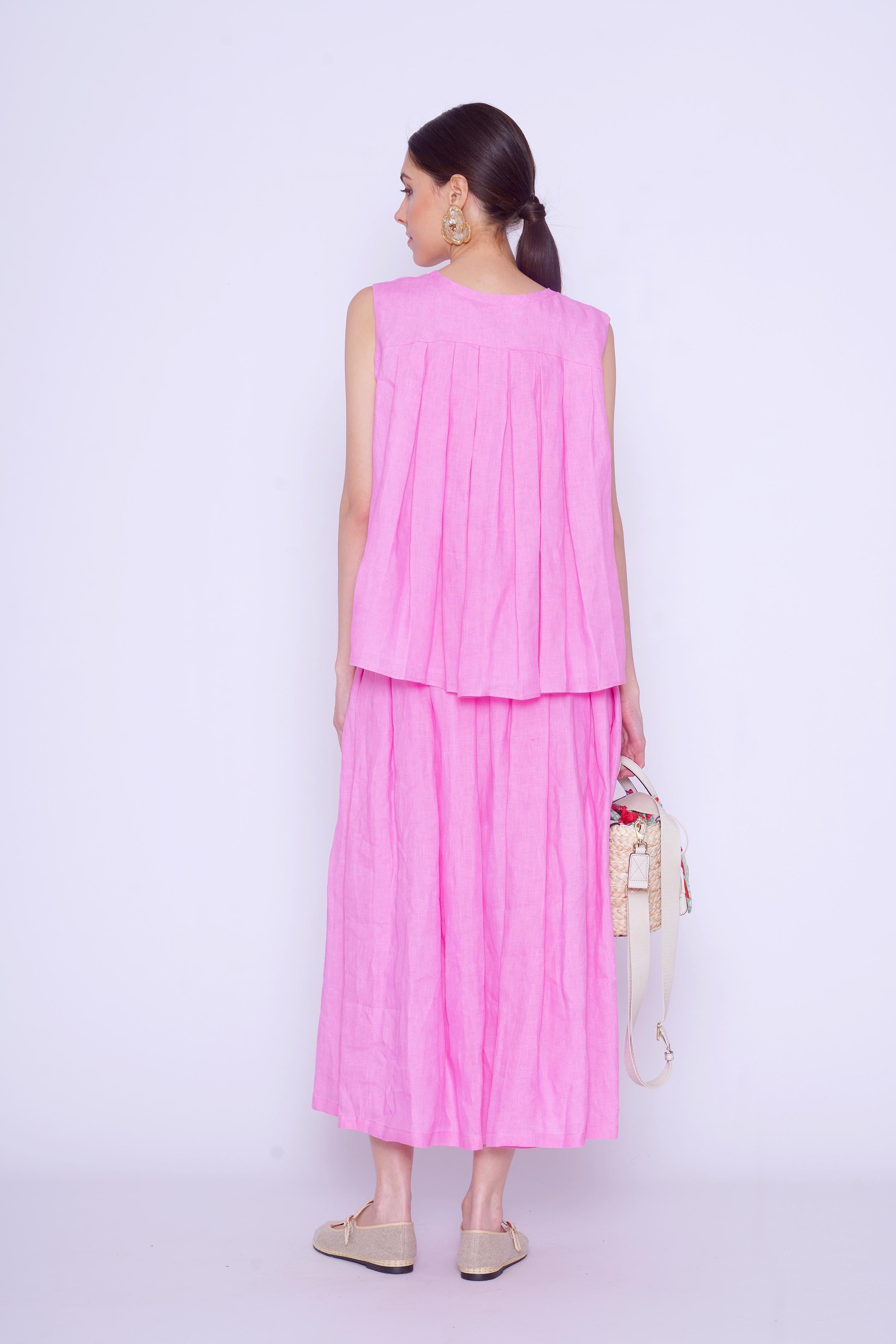 Top rosa bubble 