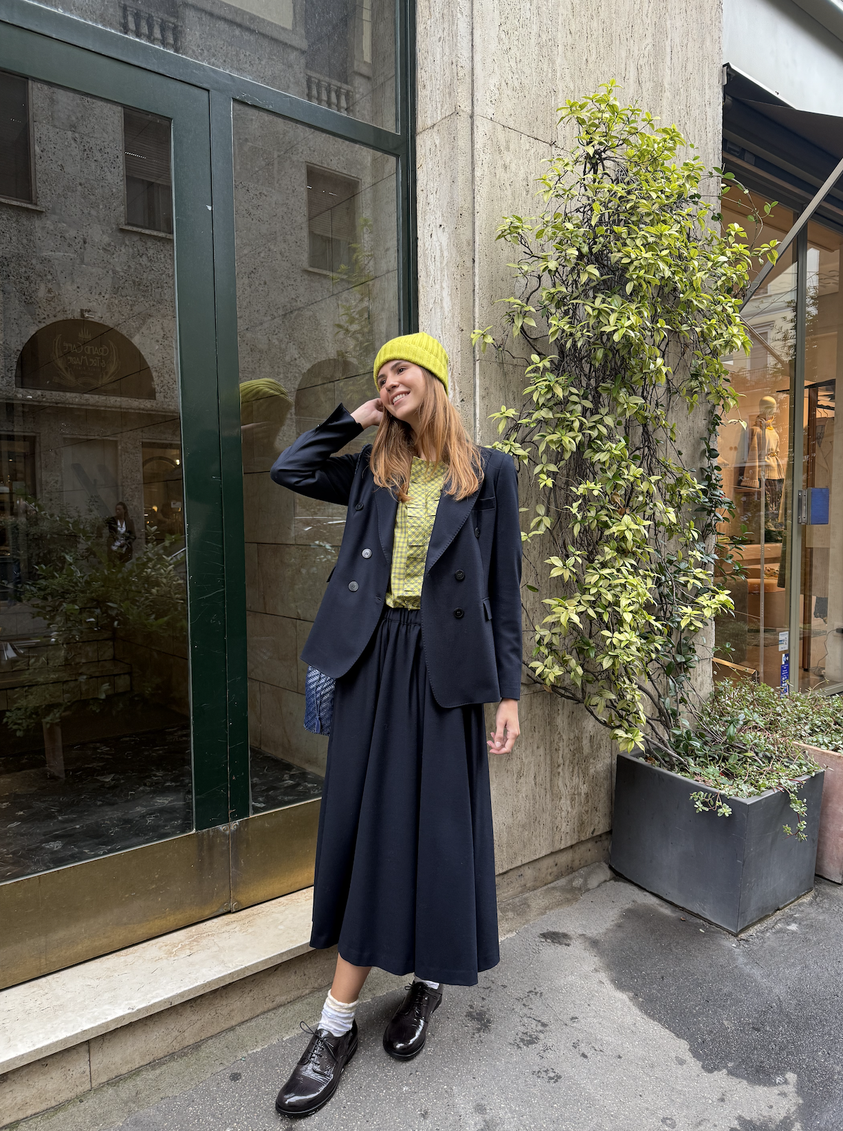 Gonna con elastico JASMINEBLU KILTIE