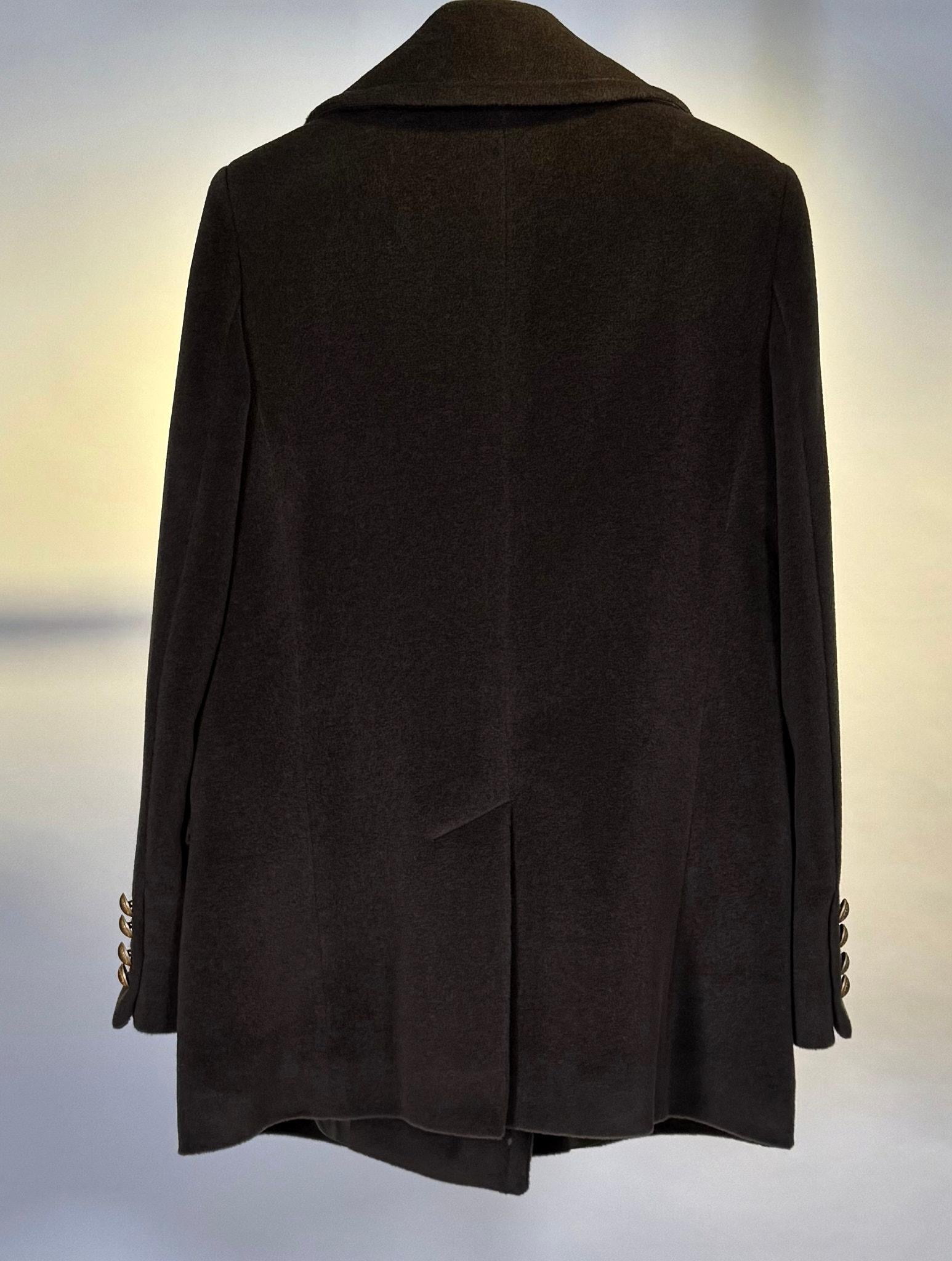 PEACOAT IN LANA VERDE BLANCHEVERDE Tagliatore