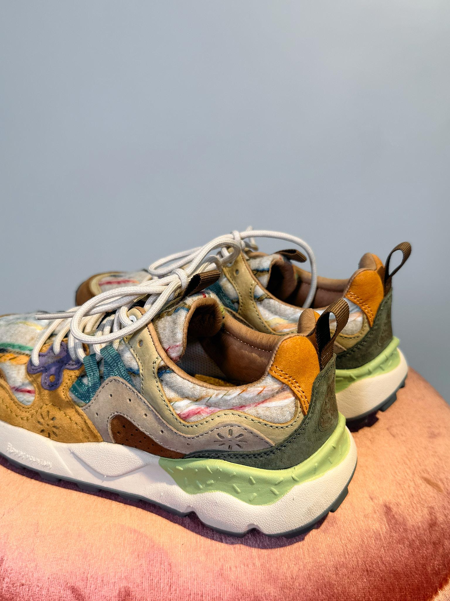 Sneakers multicolore MUD WARMLANABEIGE Flower Mountain