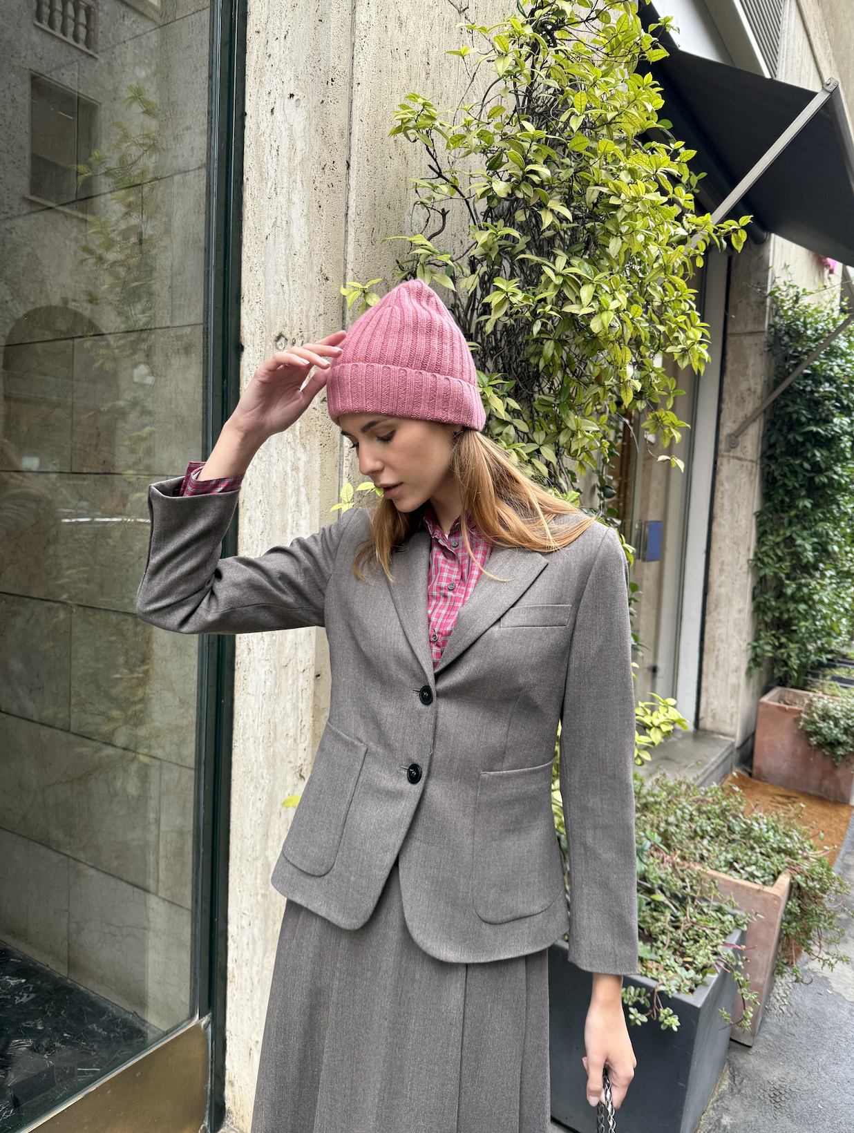 Giacca monopetto LINBEIGE KILTIE