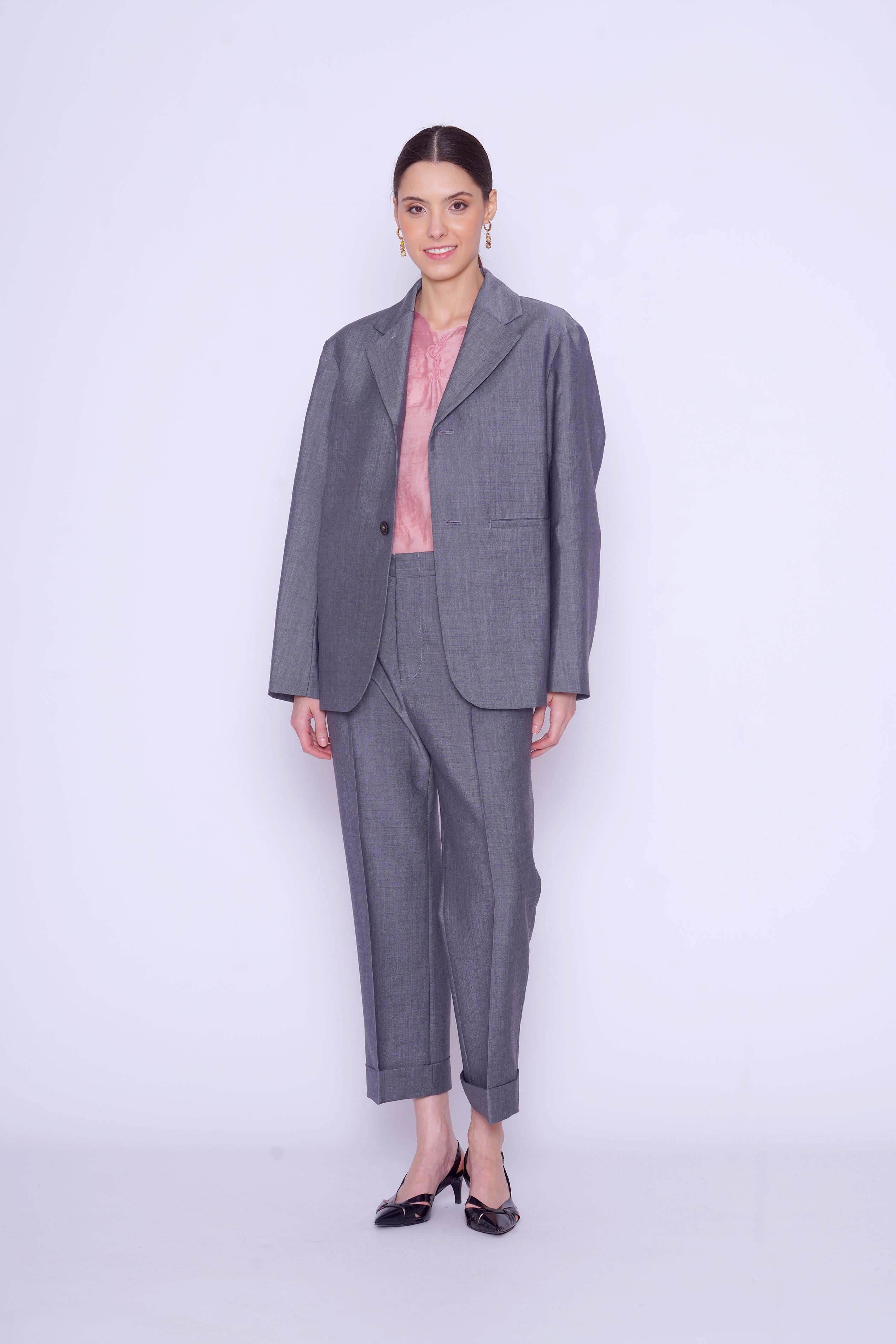 Blazer grigio 
