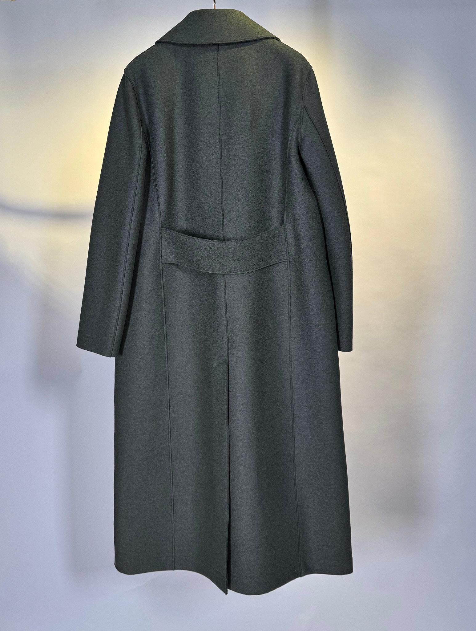 Cappotto doppiopetto AC1278VERDE Harris Wharf London