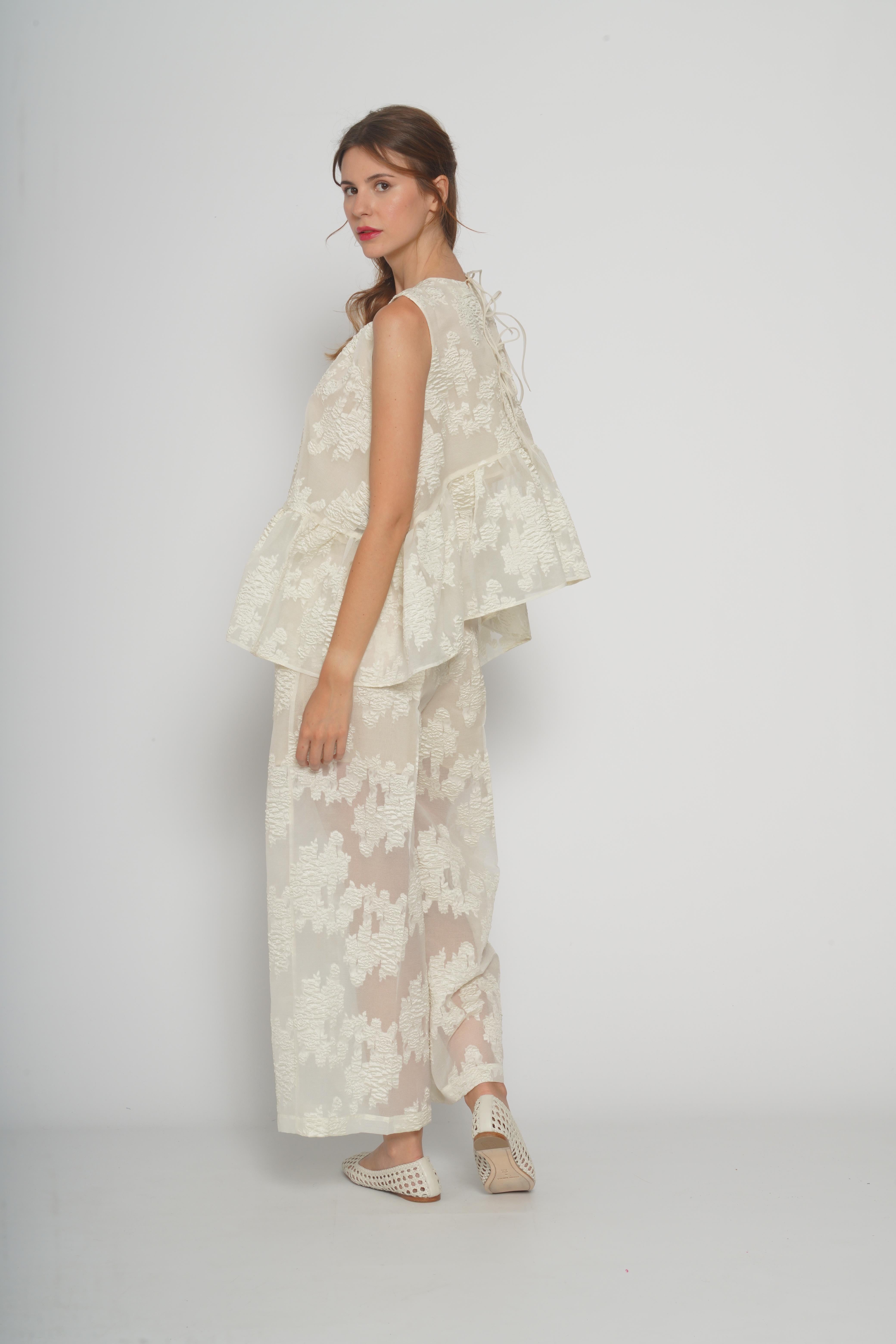 Top in jacquard 