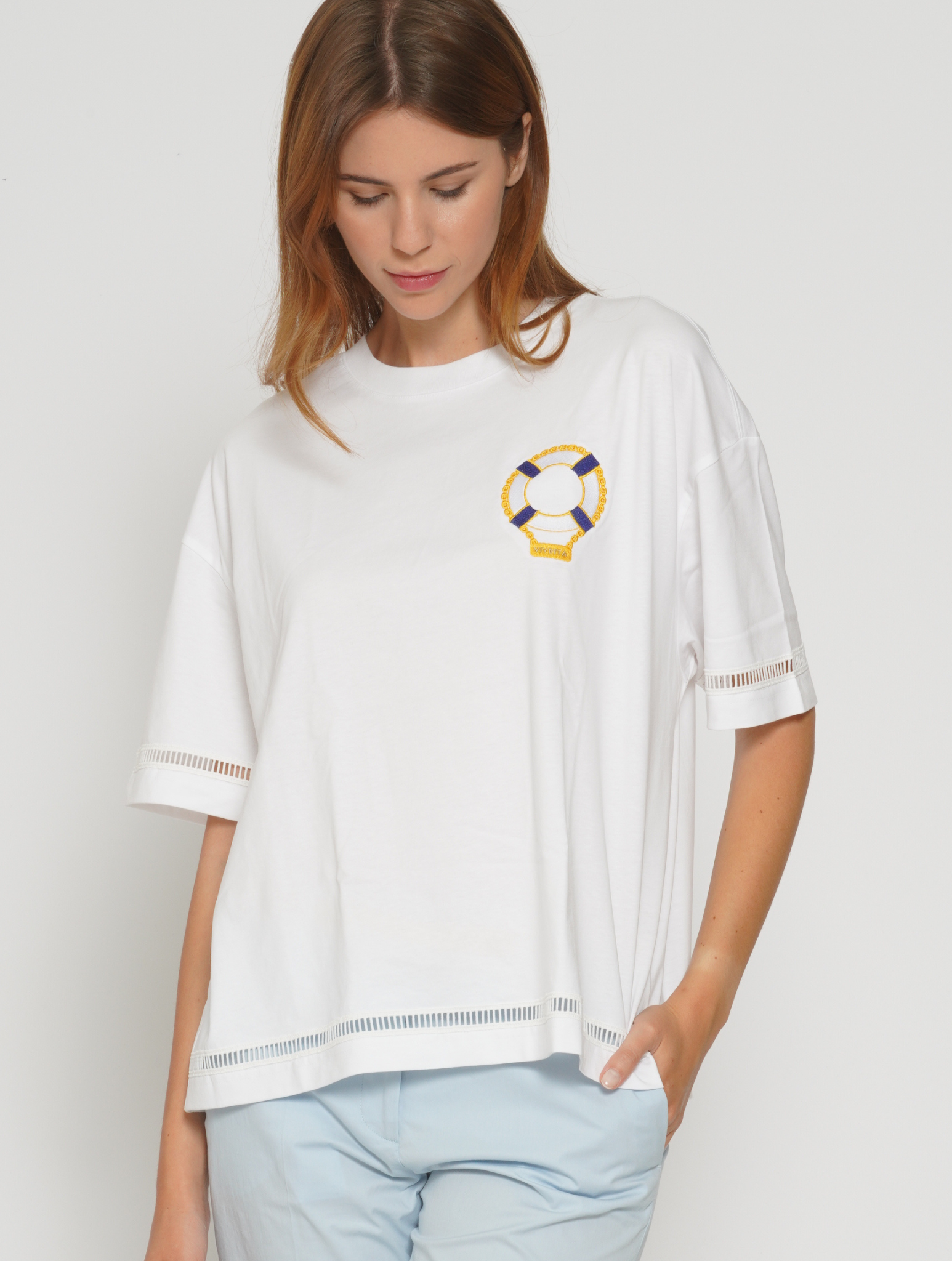 T-shirt con salvagente 