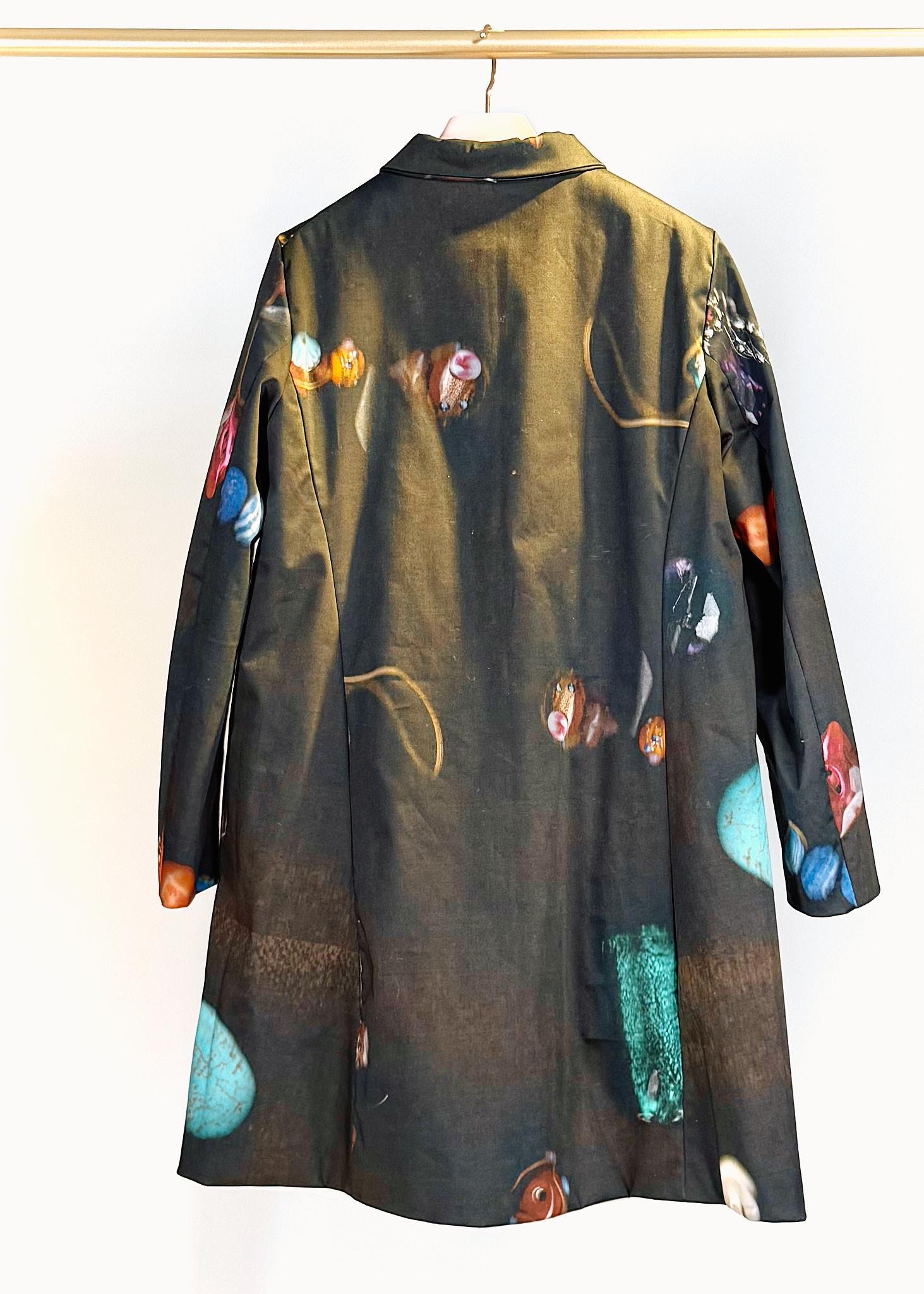 Cappotto imbottito C202GIOIELLI MULTI GRIGIO Colomba leddi