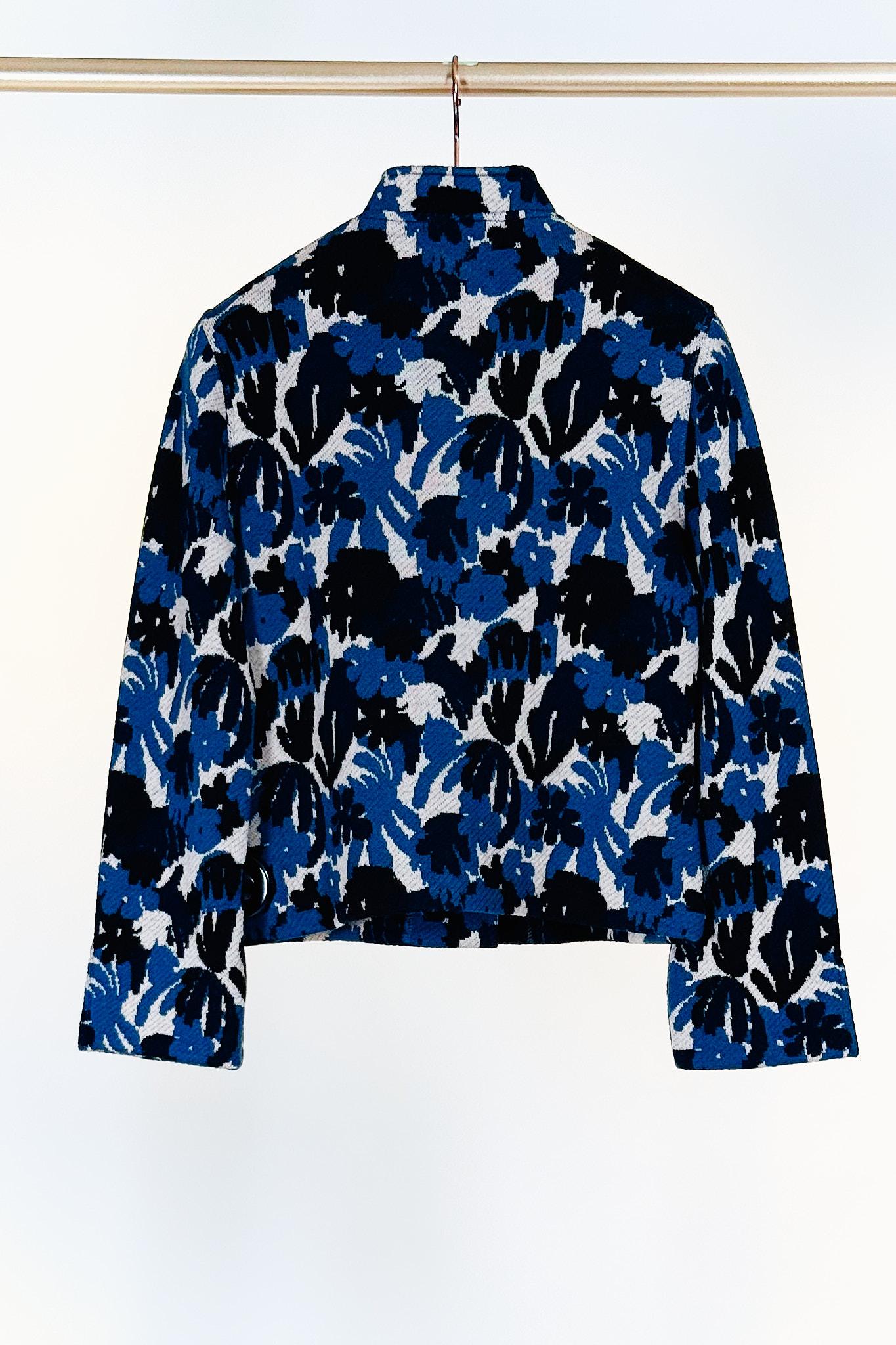 Giacca in lana KMITO 1215LANA BLU siyu